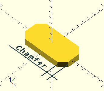Chamfered Rectangle
